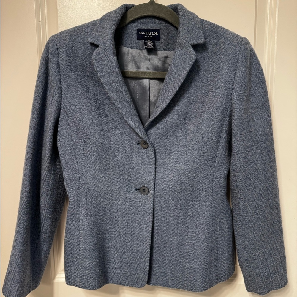 Ann Taylor Classic Gray Blazer